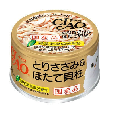 INABA Canned Chicken and Scallop flavor - 85g