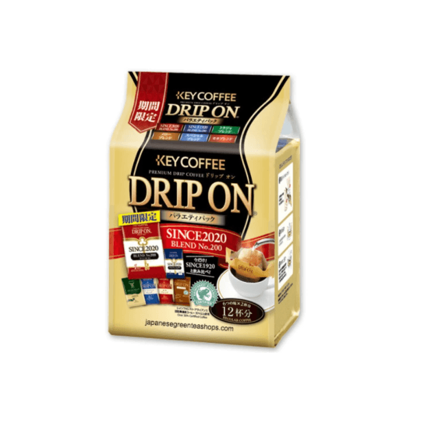 日本 KEY COFFEE DRIP ON  综合咖啡包袋 12pcs  EXP DATE:04/17/2024