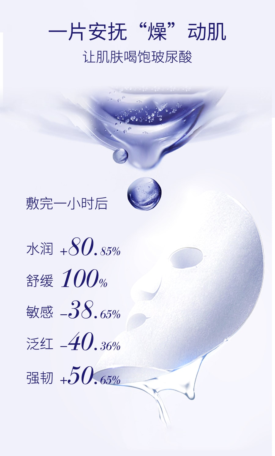[中國直郵]施華碧SC.WABE 破尿酸美容液保養面膜 10片/盒 1盒裝