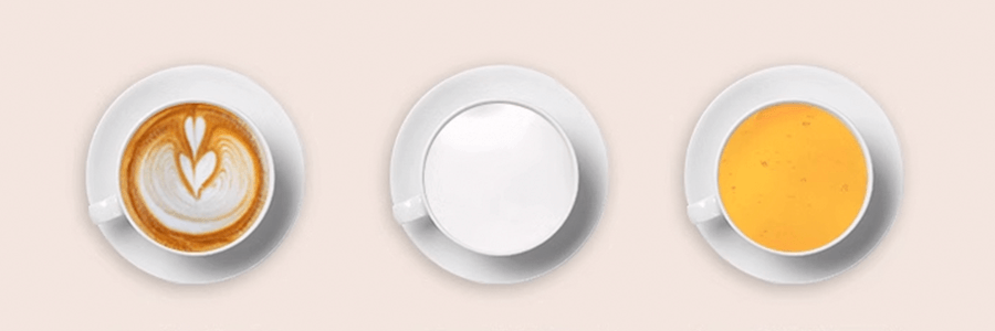 川岛屋 全自动搅拌杯 咖啡杯子不锈钢杯子 便携豆浆摇摇水杯 米色 350ml