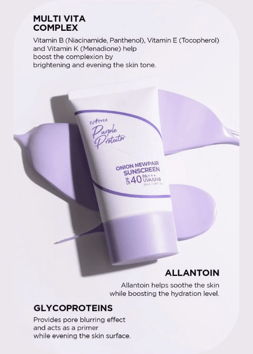 韩国 Isntree 洋葱纽佩尔防晒霜SPF40 50毫升