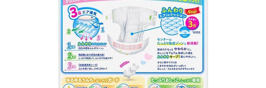 花王 メリーズ ユニセックス ベビーパンツ おむつテープタイプ S