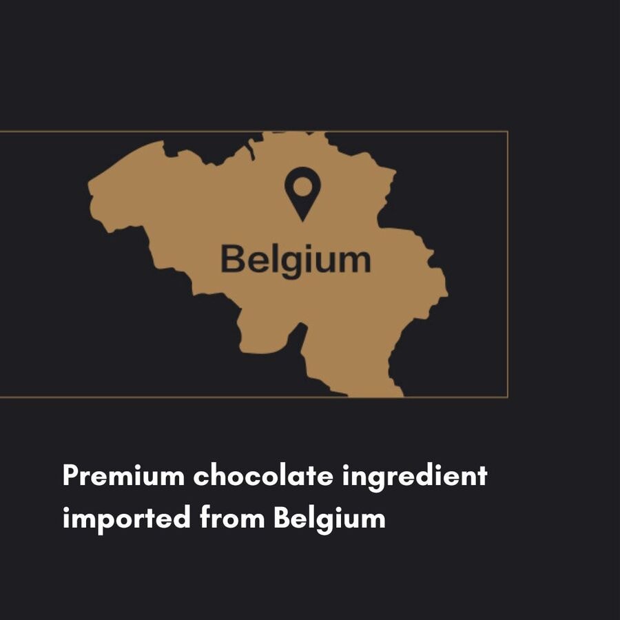 AMOTRIO 54% 比利时无糖黑巧克力 22枚