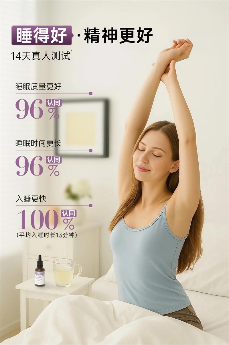 Melatonin Drink 50ml per bottle. Sleep relieves anxiety. Melatonin helps you sleep well