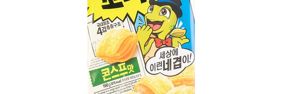 韓國ORION好麗友 忍者龜薯片 玉米味 160g