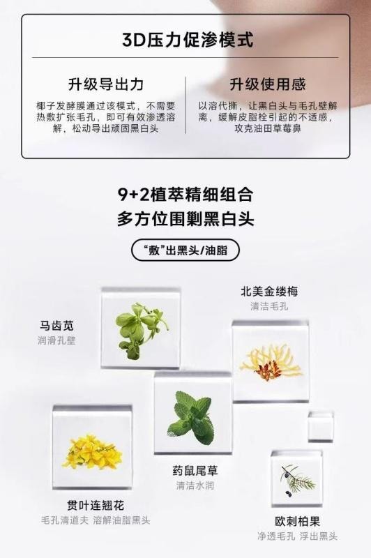 【中国直邮】 bytrees柏翠丝 黑头收割机 去黑头鼻贴膜套盒收缩毛孔深层清洁黑头粉刺 6对装 送黑头铲