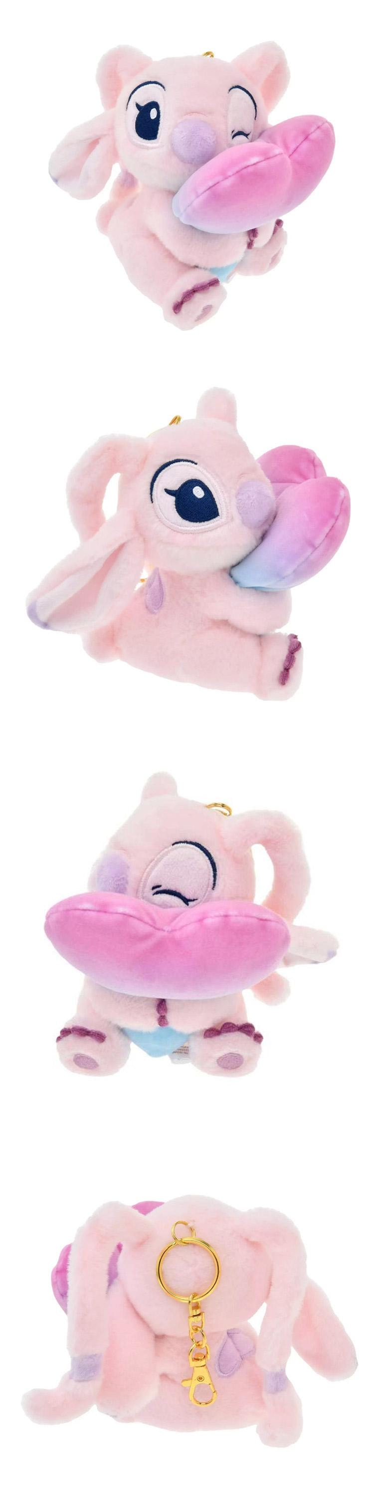 【日本直郵】DISNEY 東京迪士尼 星際寶貝 擁抱愛心系列 毛絨公仔玩偶掛件 天使安琪 13×13.5×11cm