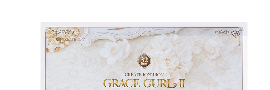 日本CREATE ION 可折疊負離子捲髮棒 便攜款 32mm 新款可調溫 宮村浩氣御用