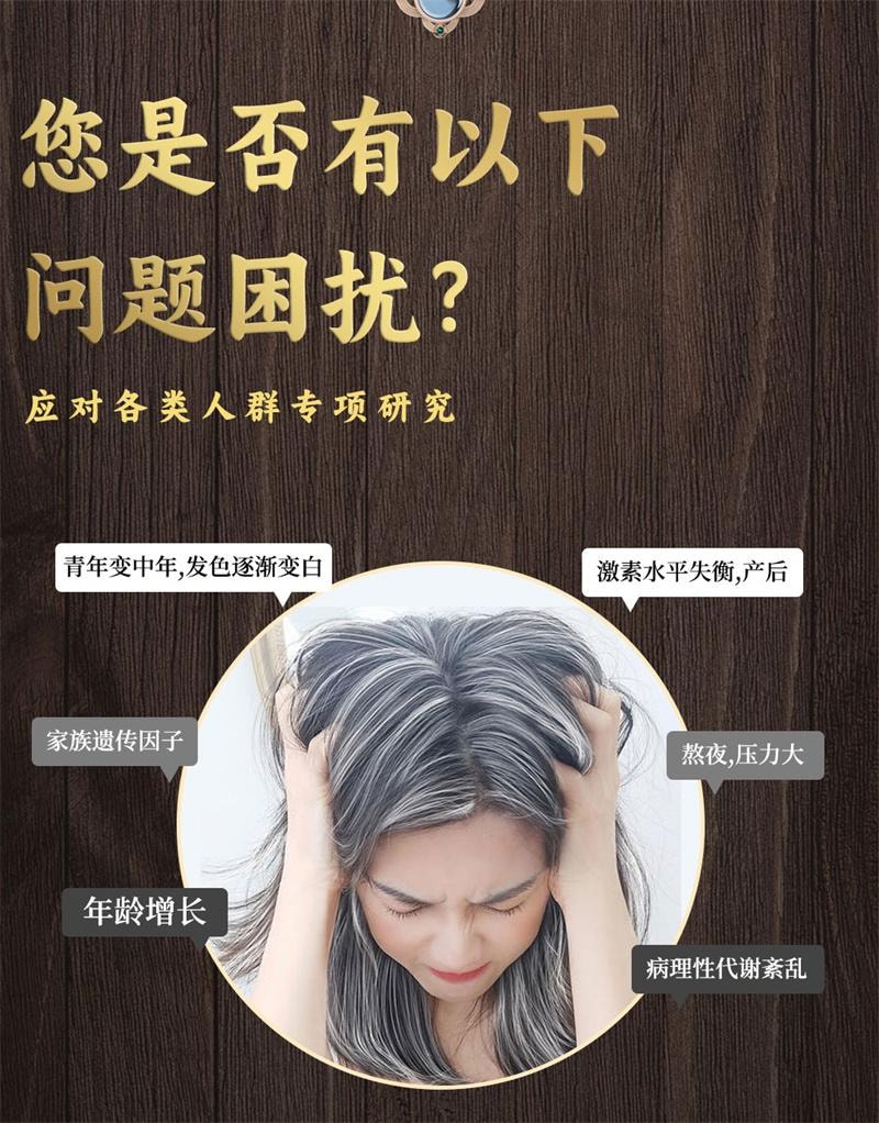 【中国直邮】 本草纲目 七宝美髯丹丸美鬓盗汗须发早白筋骨软弱肝肾脱发 60g/盒