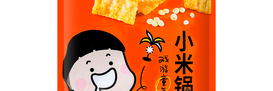 口水娃 零食大玩家 鍋巴 香辣味 86g