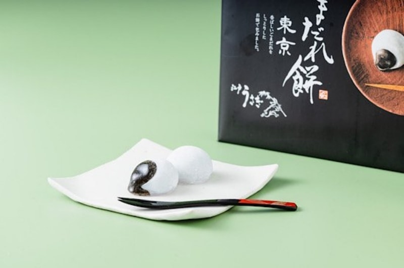 【日本直邮】日本传统口味零食 和风零食 江户兔子 芝麻夹心麻薯 20枚装