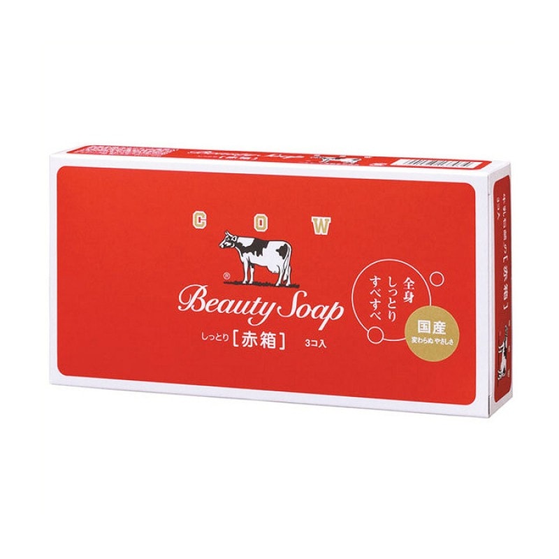 Japanese milk/bath soap/soap/soap moisturizing rose fragrance 100g*3pcs