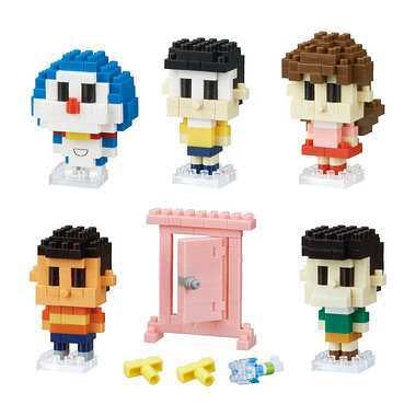 【日本直郵】Nanoblock 我是哆啦A夢 哆啦A夢迷你積木盲盒-單一