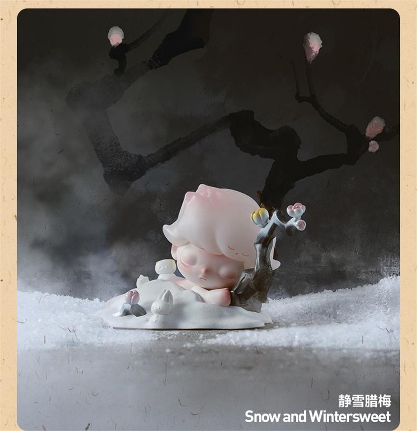 【中国直邮】 POP MART 泡泡玛特 DIMOO一盏风月系列手办 盲盒玩具摆件礼物  随机盲盒1个