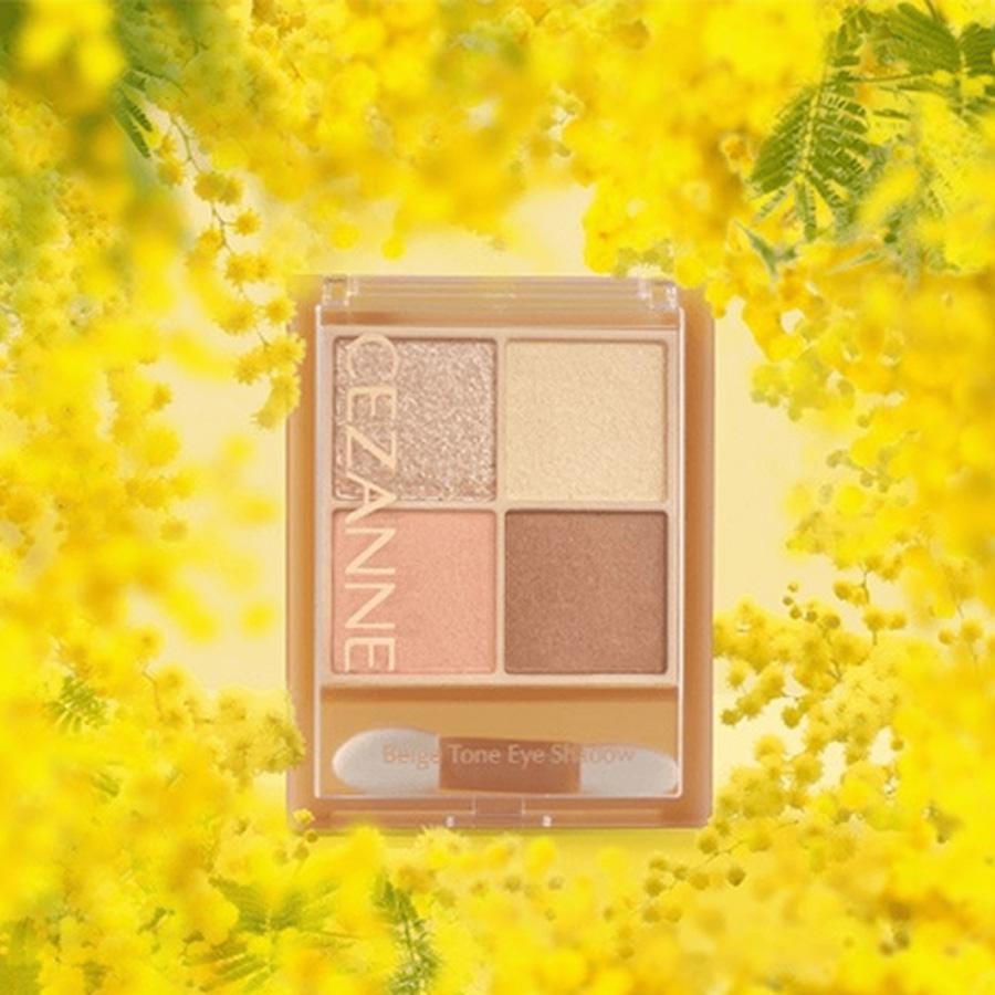 【日本直效郵件】cezanne倩麗 四色珠光眼影盤 #04 4.3g