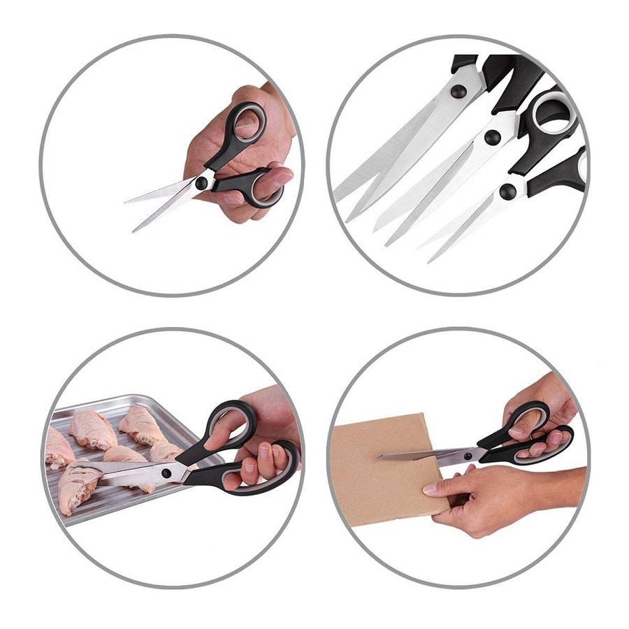 3-Pack Multipurpose Scissors Set