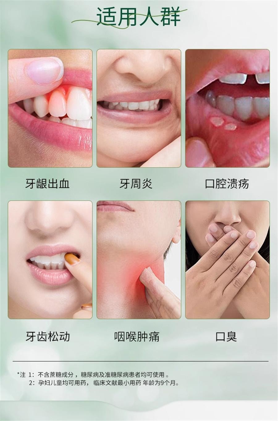 Xipaiyi Gingival Solution for Bad breath and Gum recession Xinqi Kang Mouthwash for Toothache 30ml*1 bottle/box