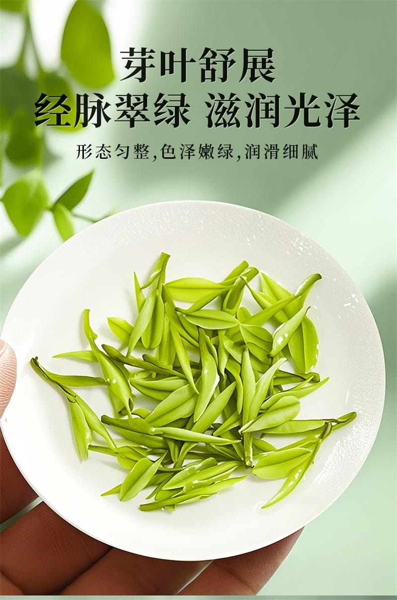 【中国直邮】一杯香  2025新茶白茶一杯香明前安吉绿茶茶叶  100g*2罐
