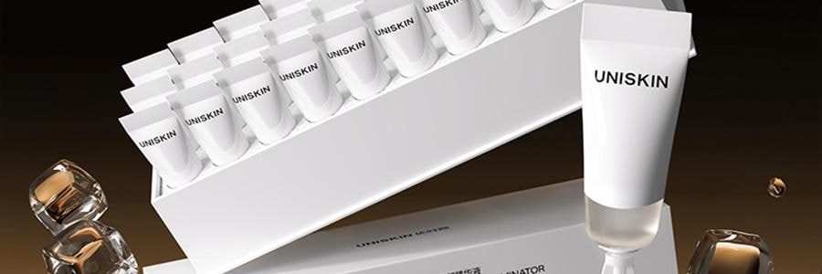 UNISKIN優時顏 亮眼緊緻眼部精華液 冰美式眼次拋眼精華 美白緊緻眼袋眼霜 1.2ml*15支/盒 亮白黑眼圈 緊緻泡泡眼 提亮保濕 淡紋抗老 敏感肌適用
