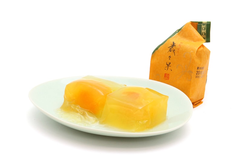 【日本直郵】日本傳統和菓子老舖 源吉兆庵 夏季限定 歲歲果 枇杷果凍 5枚裝