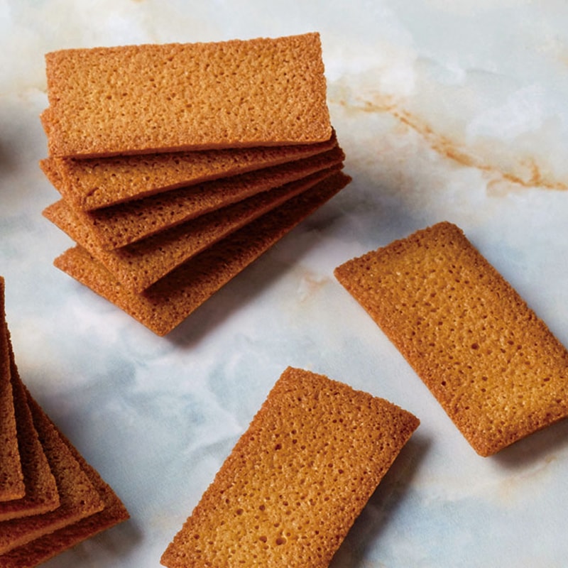 【日本直邮】辻利宇治 杏仁薄脆饼干10枚