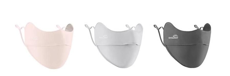 OHSUNNY 暮光系列 防晒护眼角口罩 面罩防晒黑 暗夜黑