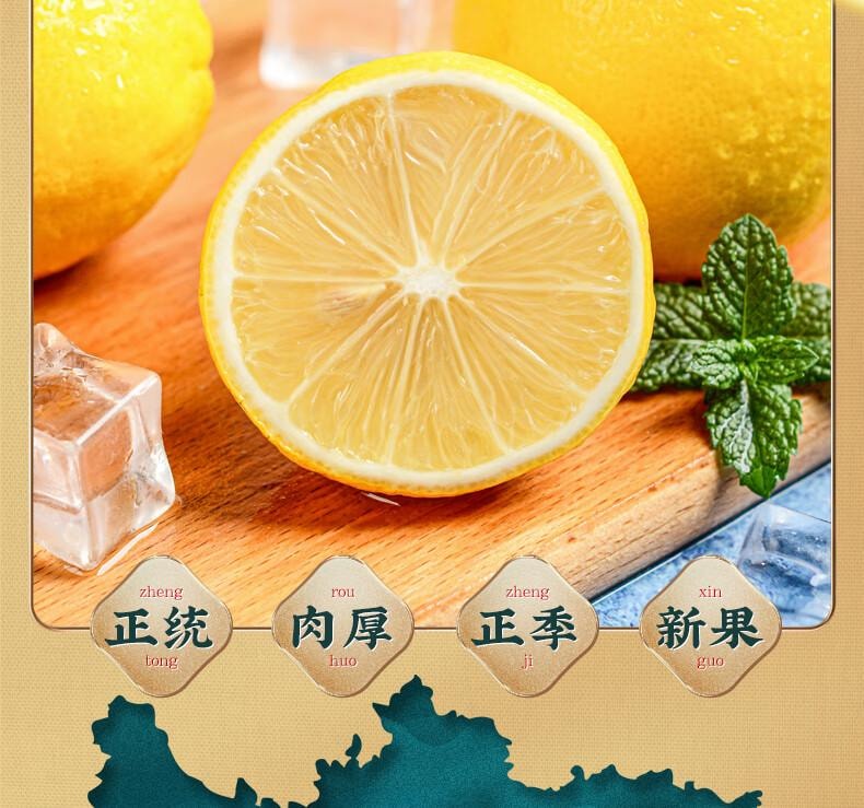 【中国直邮】  福茗源 茶叶花果茶 冻干柠檬片泡水蜂蜜柠檬茶大片独立小包装袋装250g