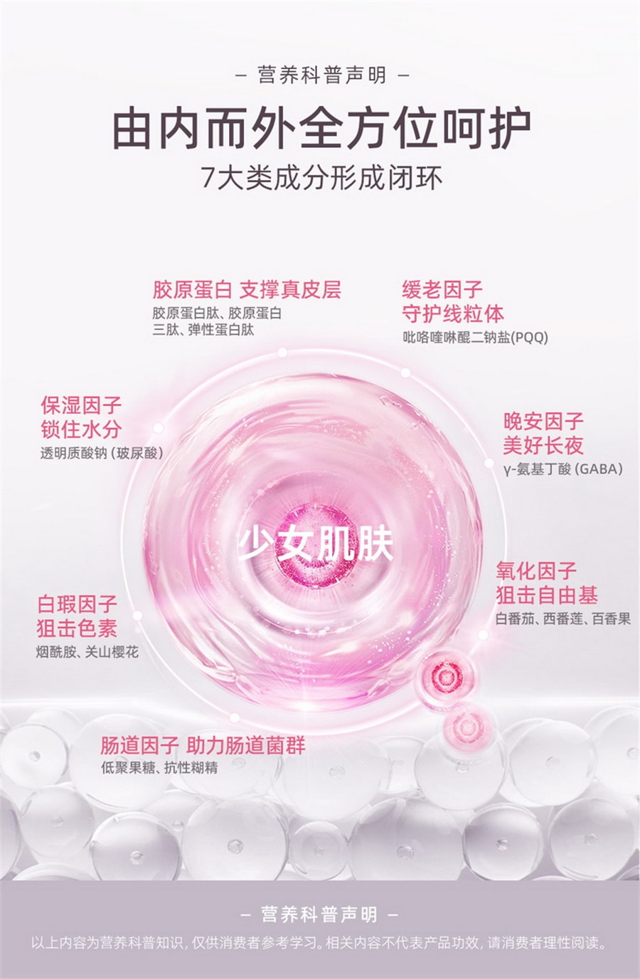 【中国直邮】冻森活  小分子鱼胶原蛋白肽口服液态饮粉烟酰胺  30mL*7瓶/盒