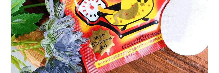 日本BISON 熱感生薑脂肪分解酵素美肌爆汗湯 60g *5【5包特惠裝】