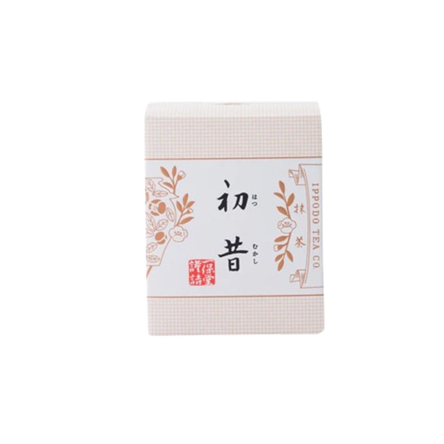一保堂茶舗 抹茶 初昔 IPPODO TEA Matcha 抹茶 初昔(はつむかし)40g箱 – 一保堂茶舗
