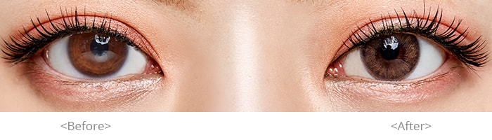 【韩国直邮】 半年抛 Olens Honeyring Choco 1片装  -6.00(600)