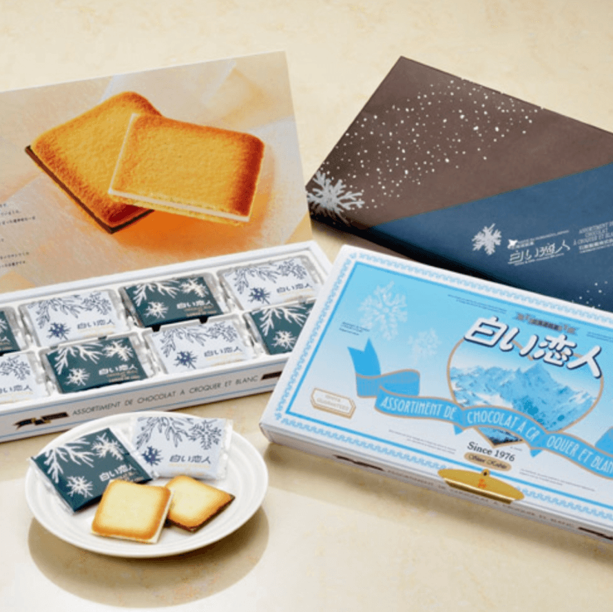 【日本直邮】白色恋人黑白巧克力混合夹心饼干伴手礼情人节新年限定礼物24枚