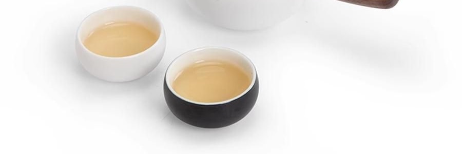 南山先生 熊猫茶具 陶瓷侧把茶具礼盒 便携式旅行茶具套装 黑白品杯 1壶+2杯+1收纳包