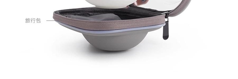 南山先生 熊猫茶具 陶瓷侧把茶具礼盒 便携式旅行茶具套装 黑白品杯 1壶+2杯+1收纳包