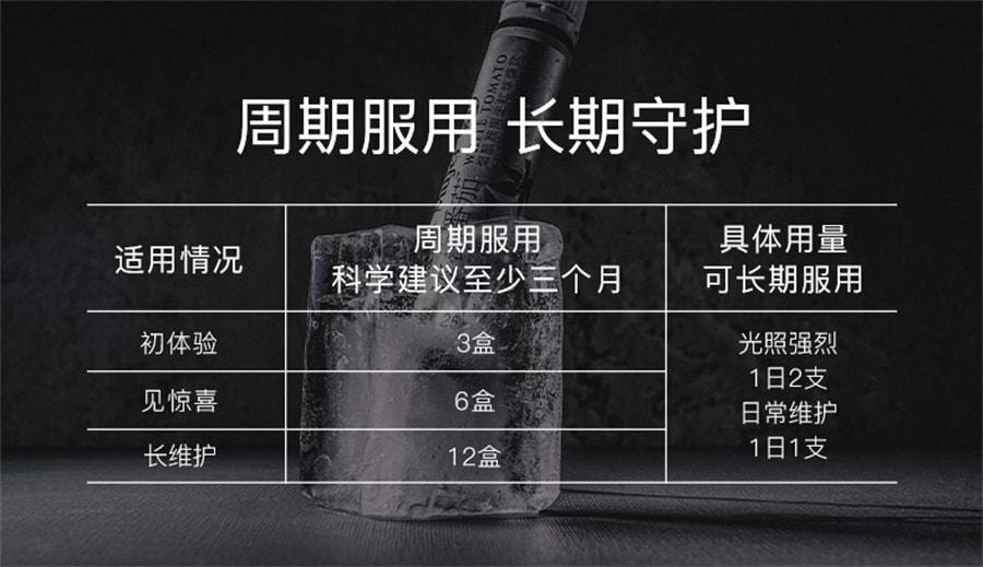 【中国直邮】 Mama Mujer 冰白番茄饮2.0 口服烟酰胺谷胱甘肽虾青素胶原蛋白 10瓶/盒
