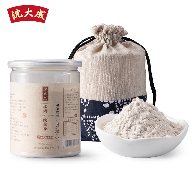 【中華老字號 中國直郵】 上海 沈大成 官方店 藕粉250克