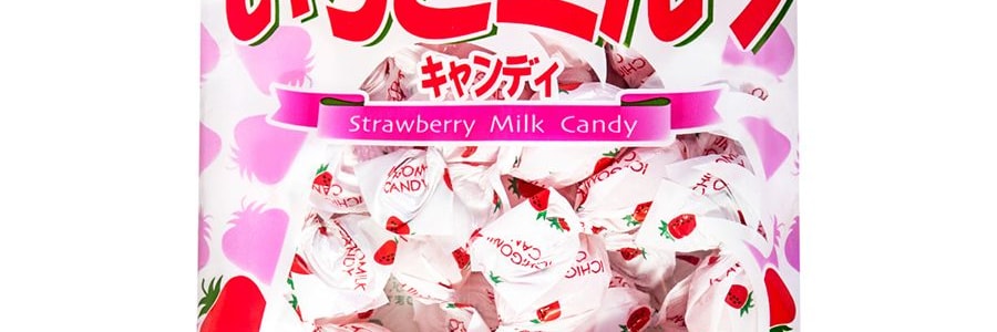 AMEHAMA セイカ ミルクいちごキャンディ 95g - Yami