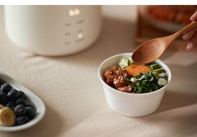 OLAYKS 1.2L 宿舍 宿舍神器迷你电饭煲1到2人一人电饭锅小型 不带蒸笼 电压110V-120V通用