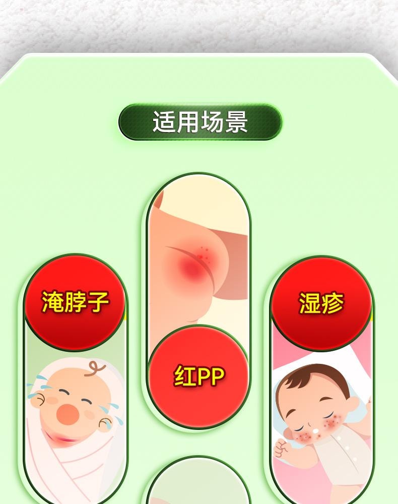 【中國直郵】 信龍 氧化鋅軟膏20g/盒嬰兒紅屁濕疹痱子皮膚炎止癢專用藥膏