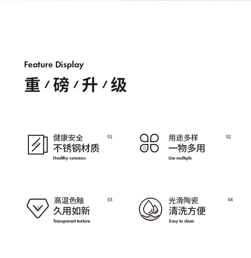 【中國直郵】 Marsica 三麗鷗水果叉套裝家用水果簽可愛陶瓷收納罐 美樂蒂 收納罐*5支裝