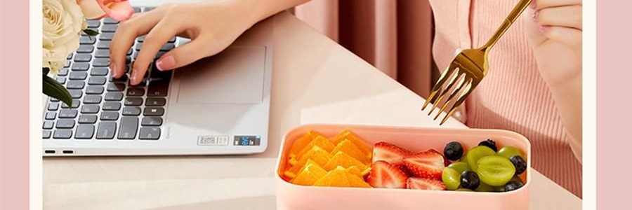 川島屋 melody雙層便當盒 便攜餐盒 18.8*10*11cm 【三麗鷗聯名】