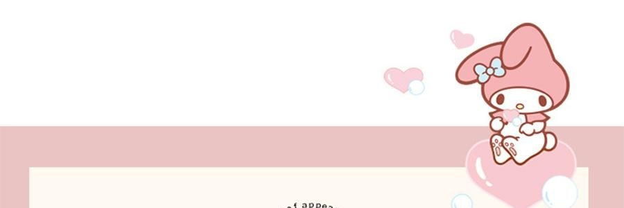 川島屋 melody雙層便當盒 便攜餐盒 18.8*10*11cm 【三麗鷗聯名】