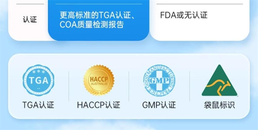 【中国直邮】澳大利亚 澳乐维他 儿童成长钙 成长赖氨酸小奶丸 补维生素牛初乳钙铁锌儿童青少年 300粒/瓶