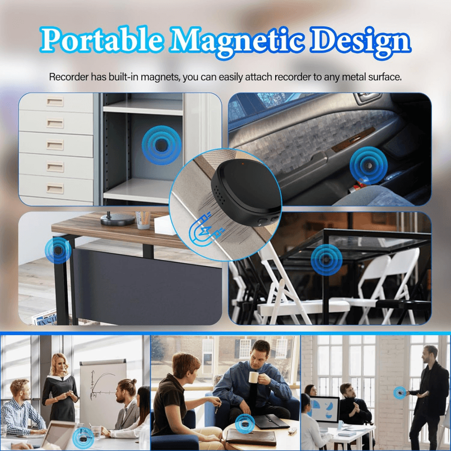 【中国直邮】 美国 新外滩 数字录音机 1个  三重降噪