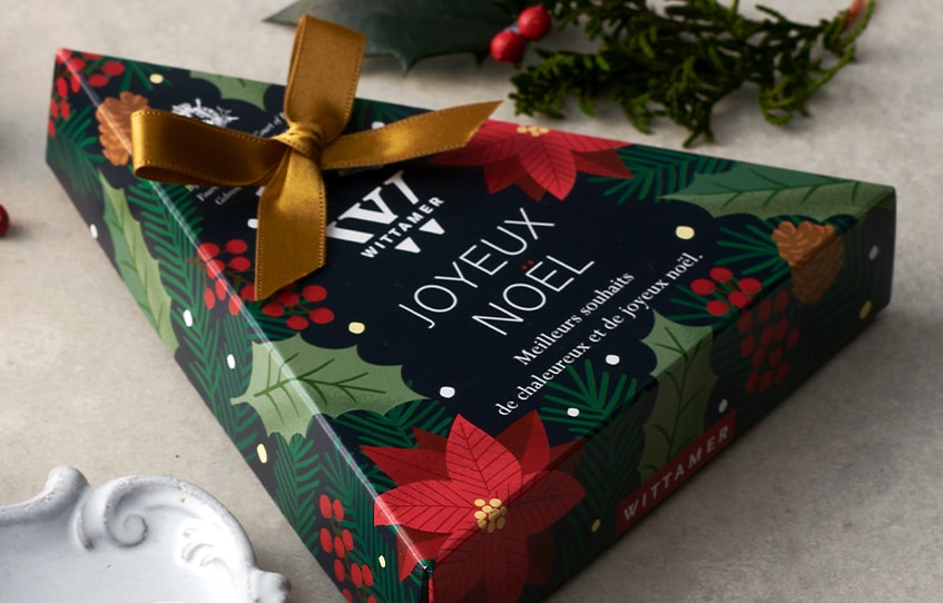 【日本直送】日本WITTAMER比利时皇室御用圣诞限定巧克力礼盒6枚入