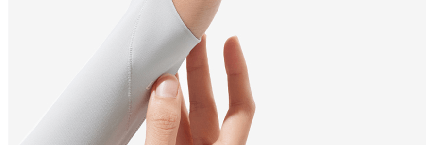 BENEUNDER蕉下 冰嶼系列 透漾防曬袖套 漫暮黑 S碼