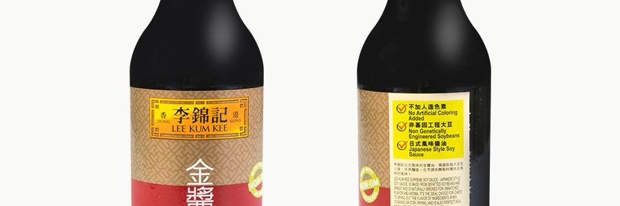 香港李錦記 金醬油 炒菜調味醬 500ml