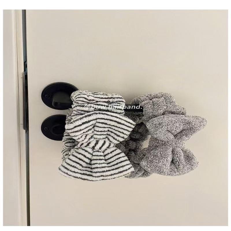 甄选好物 白条色发带ins洗脸敷面膜专用头箍洗漱头套 1个