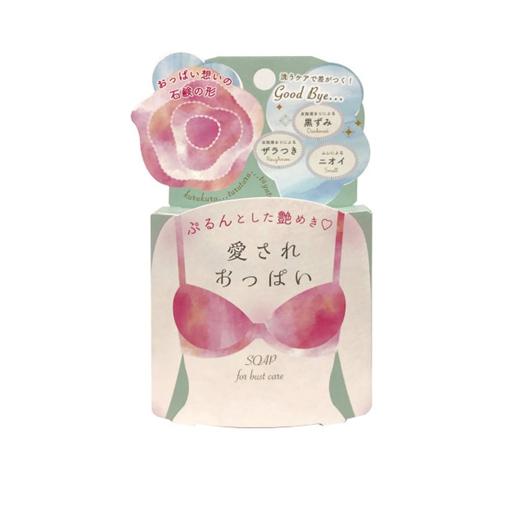 【日本直郵】日本PELICAN 光滑溫和美胸皂 70g 去角質