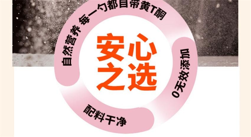 【中國直郵】 福東海 亞麻籽無花果粉 種子循環枸杞桑葚種子現磨養生粉 500g/罐